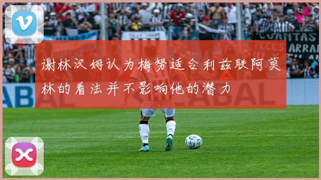 谢林汉姆认为梅努适合利兹联阿莫林的看法并不影响他的潜力